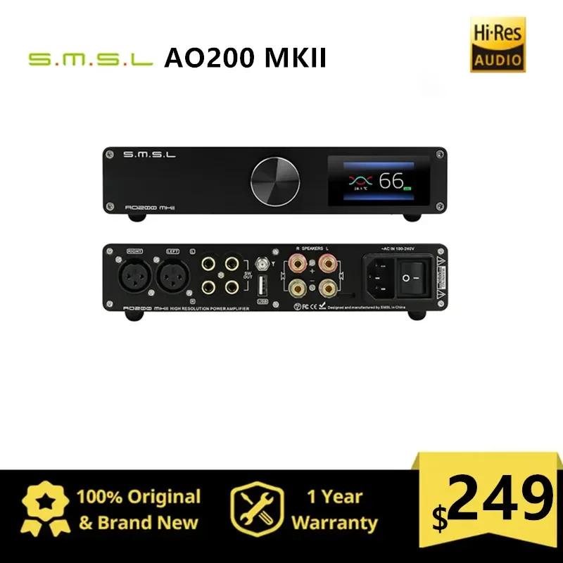SMSL AO200 MKII HIFI   MA5332MS Ĩ  ׷ , XLR RCA USB  5.0 뷱 Է SDB 